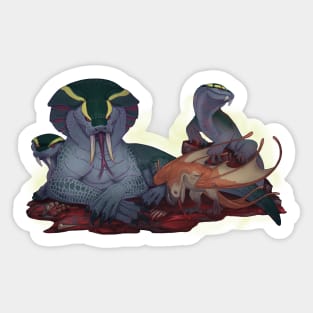 Fanged Wyvern - Great Girros Sticker